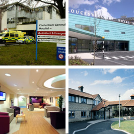 Image of Cheltenham General Hospital, Gloucestershire Royal Hospital, Nuffield Health Hospital, Winfield Hospital